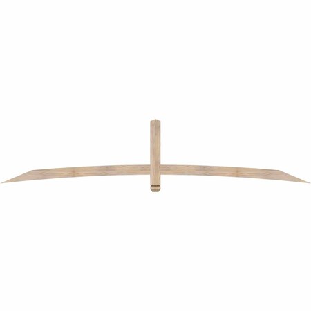 Ekena Millwork Bellingham Smooth Timber Gable Bracket, Douglas Fir, 108"W x 22"H x 1 1/2"D x 3 1/2"F, 5/12 Pitch GBW108X22X0204BEL00SDF